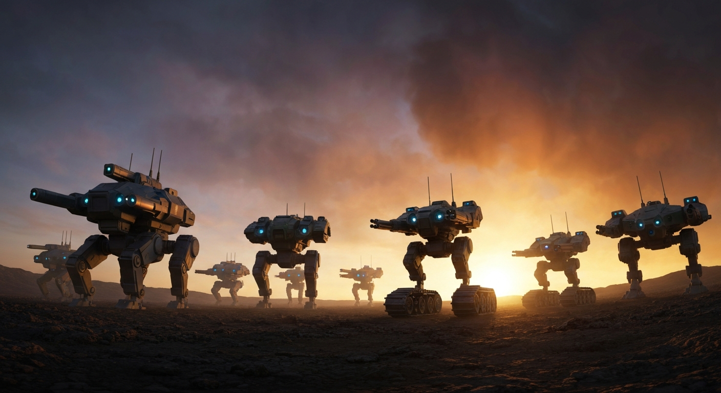7 Mächtige Kriegsroboter: Die Zukunft 2026
