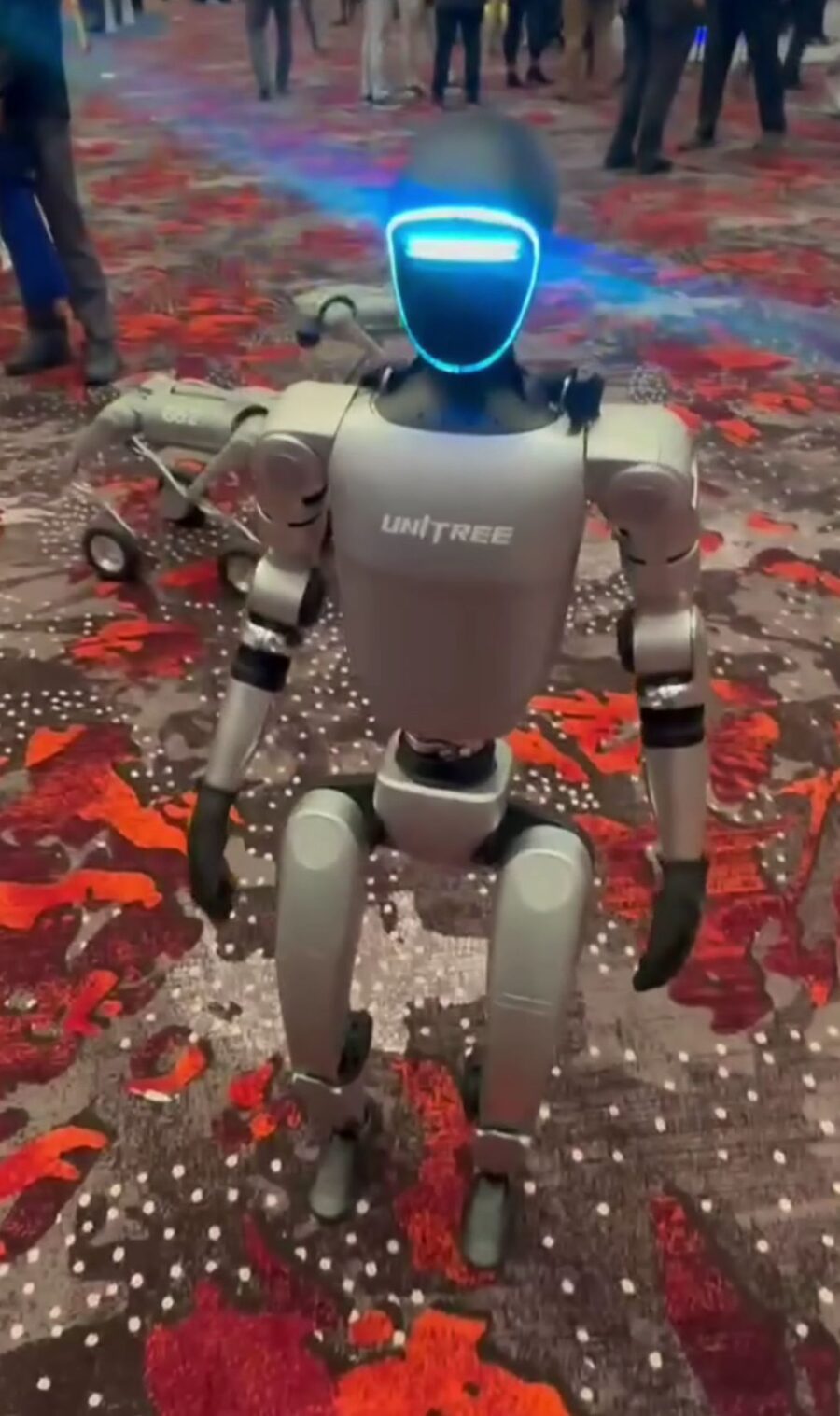 Unitree G1 humanoider Roboter – Ganzkörperansicht stehend