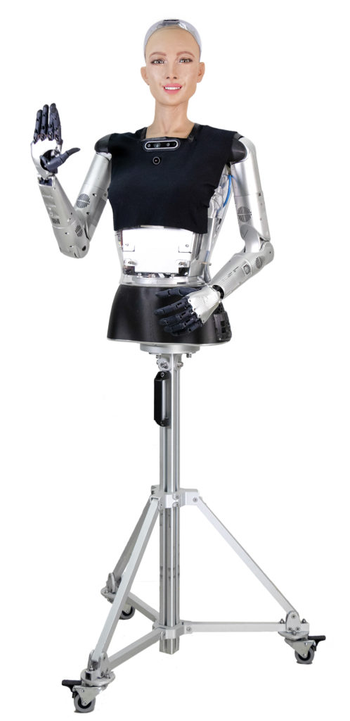 Hanson Robotics Sophia humanoide Roboterin – realistische Gesichtsmimik