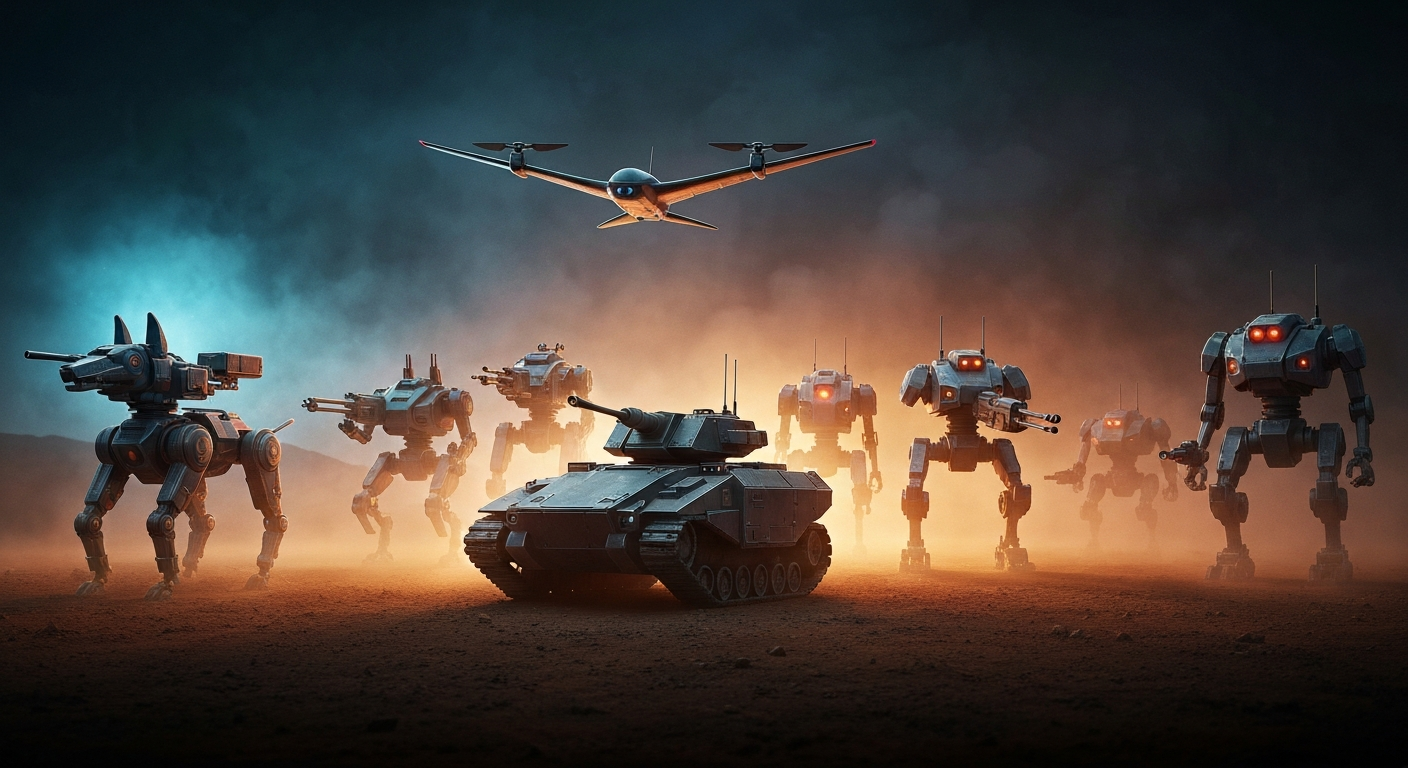 Überblick über die sieben mächtigsten Kriegsroboter der modernen Militärrobotik
