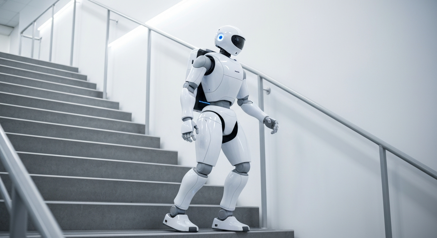 Honda ASIMO humanoider Roboter läuft als Pionier menschlicher Roboter