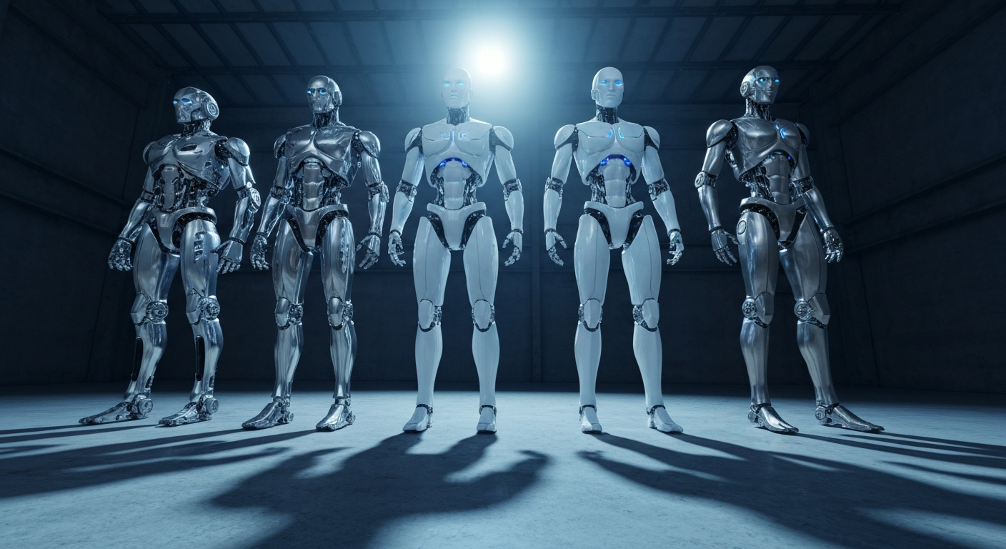 Vergleich der fünf führenden humanoiden Roboter 2026 im Überblick